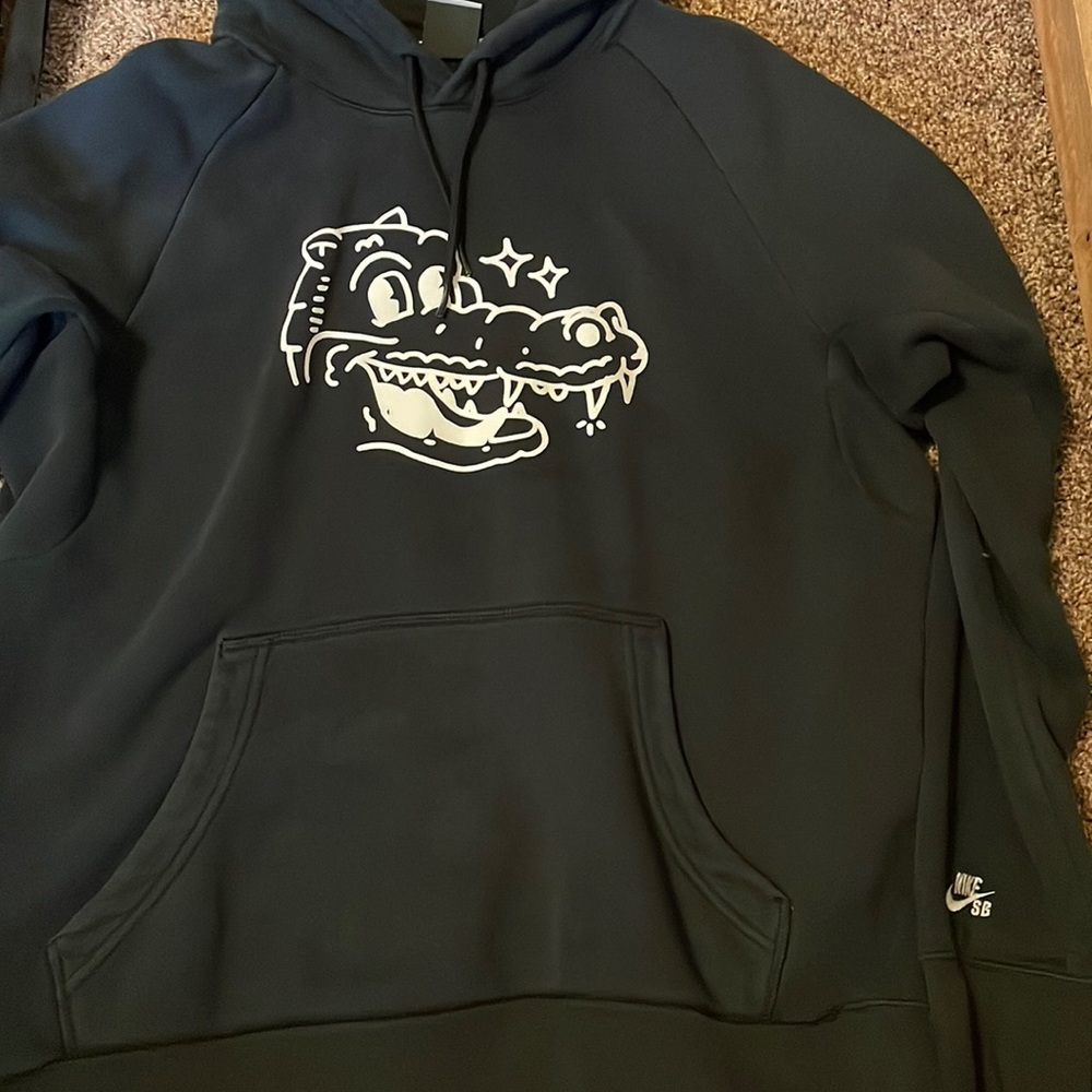 Large Black Nike Hoodie